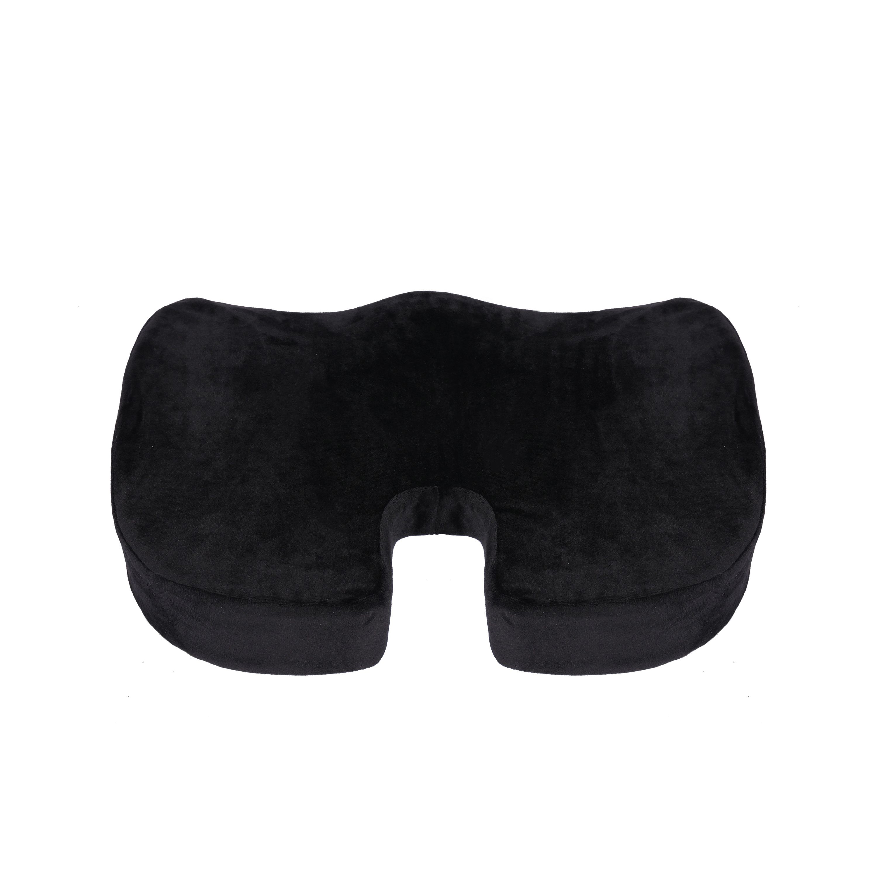 Orthopädisches Sitzkissen mit Gel schwarz