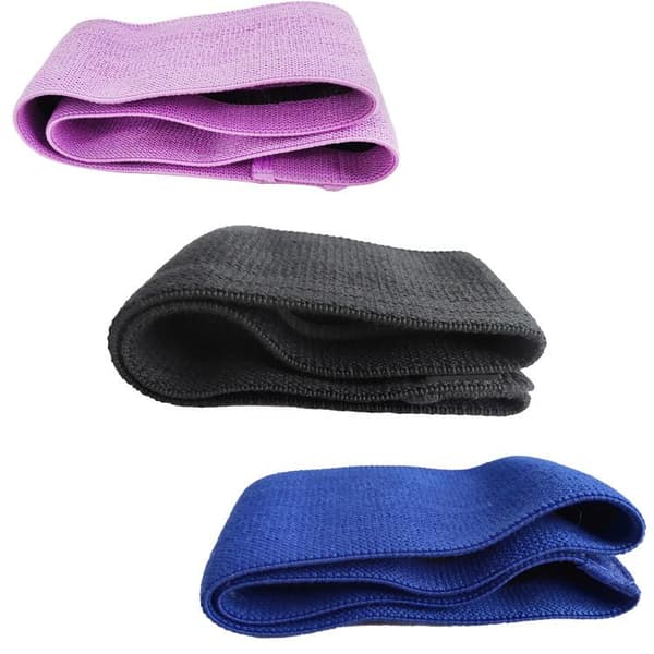 3-pack Booty band kit, treningsbånd, motstandsbånd, rehab