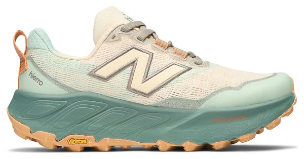 Chaussures Trail New Balance Fresh Foam X Hierro v9 Beige/Vert Femme