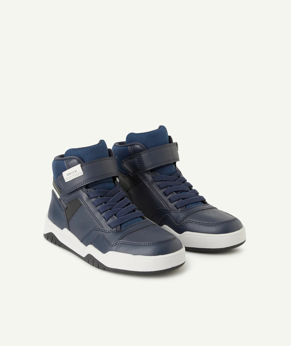 GEOXBASKETS MONTANTES GARÇON BLEU MARINE