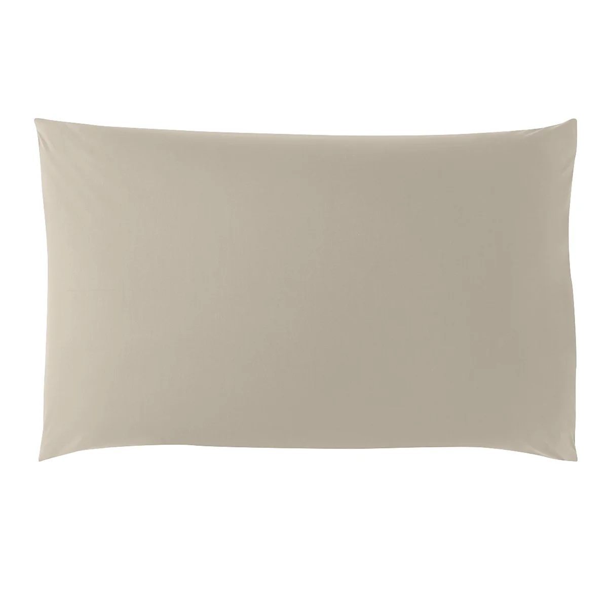 Taie d'oreiller Studio Coton Sable