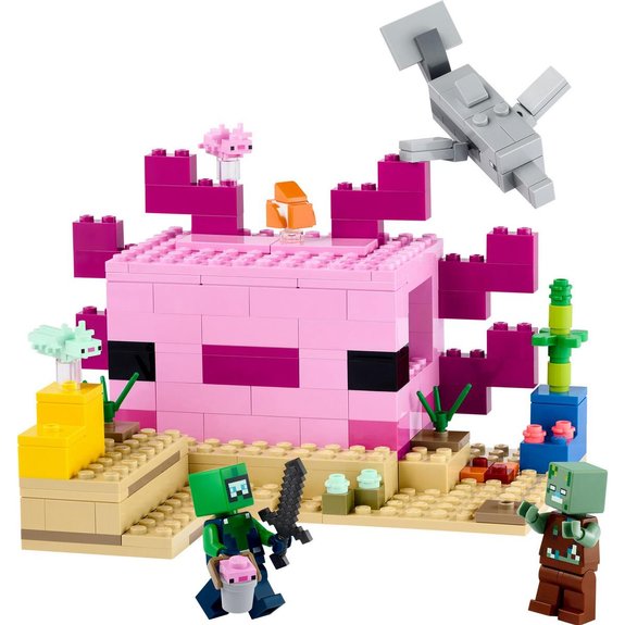La maison axolotl LEGO Minecraft 21247