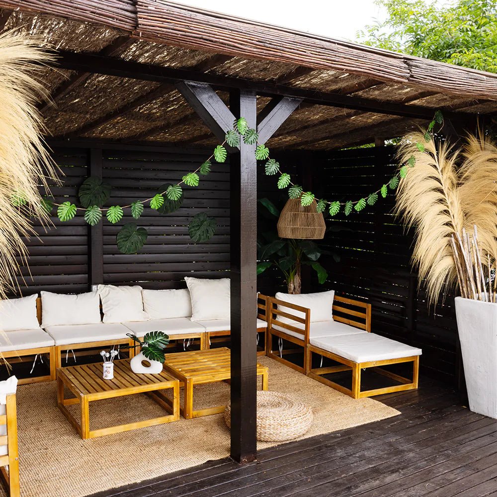 Hawaii Hangdecoratie Palmbladeren 4st