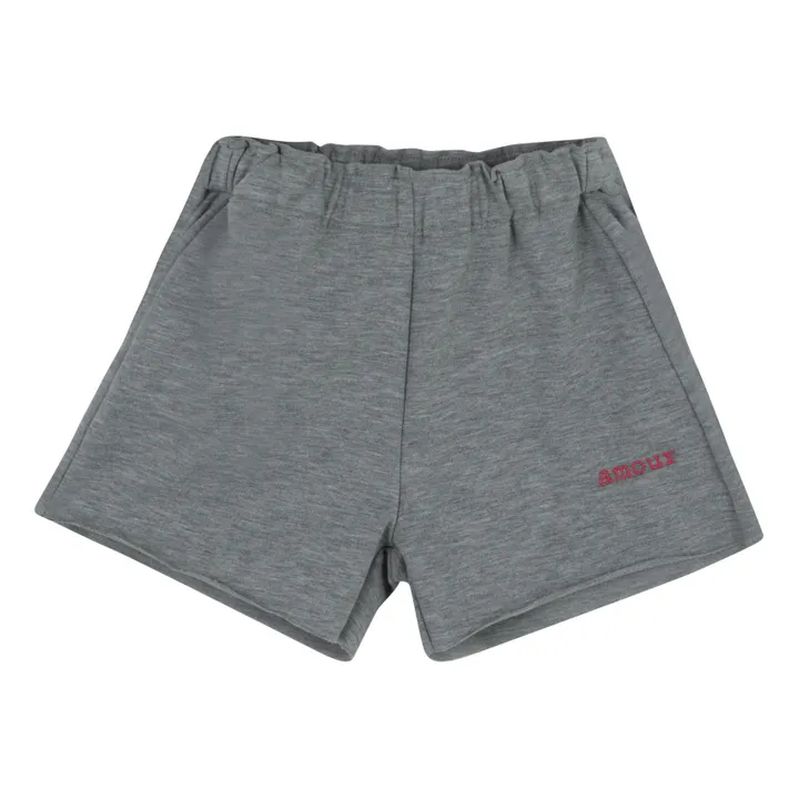 Babe & Tess Short Amour | Gris chiné