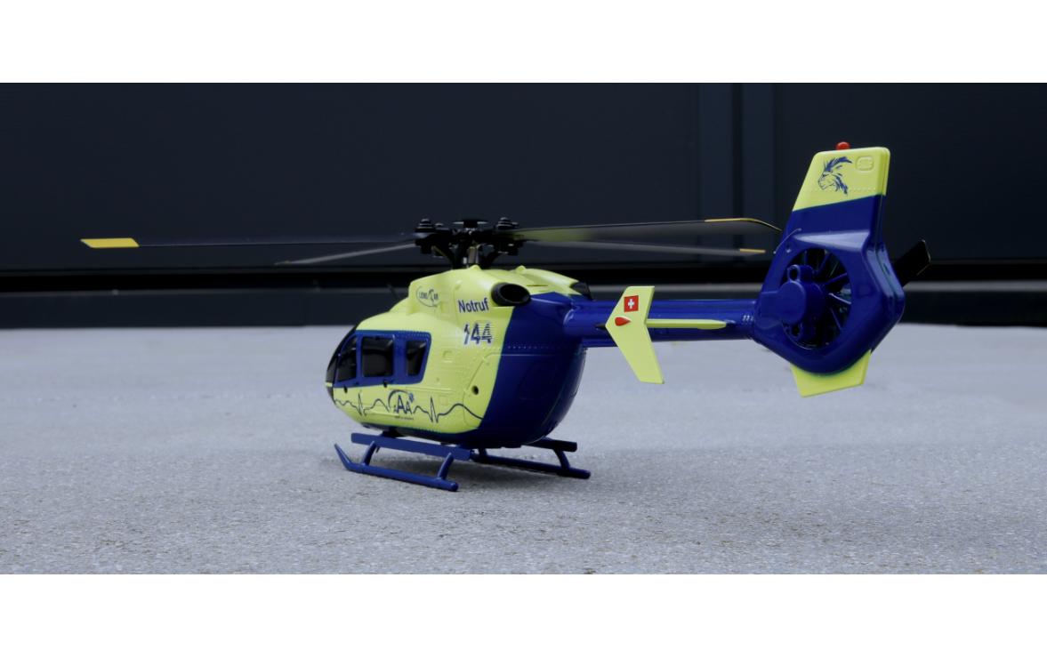 Helikopter AFX-135 Alpine Air Ambulance 4-Kanal, RTF<br>Kleiner Scale Heli mit 4-Kanal Steuerung für Einsteiger und Fortgeschrittene Piloten