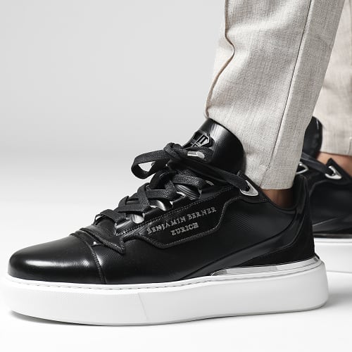 Baskets Raphael Low Top 3D Camouflage Brushed Black
