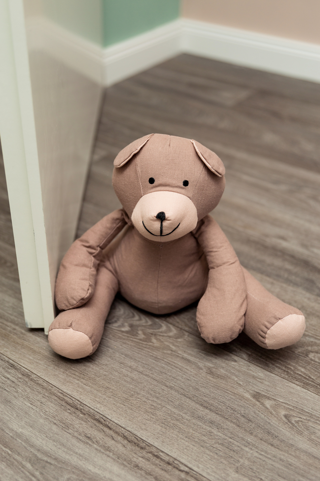 Türstopper TEDDY JON - rosa - 36 cm hoch