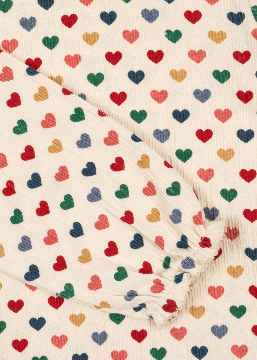 Chleo kjole - coeur coloré - 12M