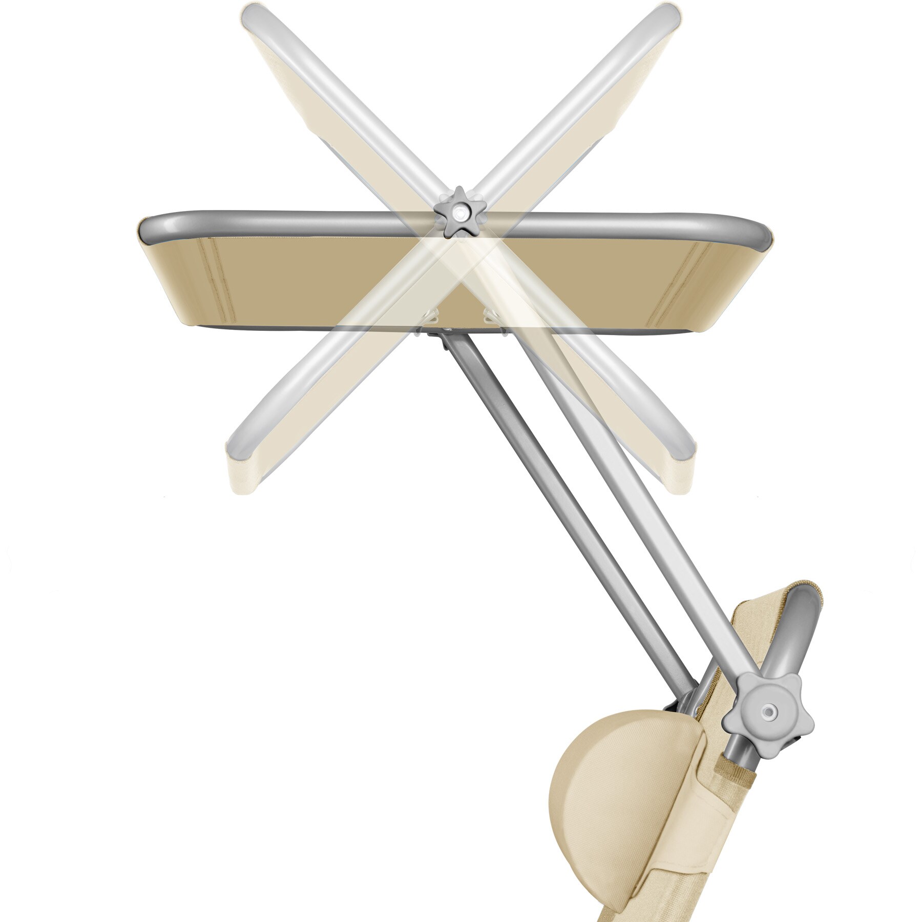 tectake® 2er Set Gartenliege, klappbar, 4-fach verstellbare Rückenlehne mit Kopfpolster, 190 x 68 x 65 cm