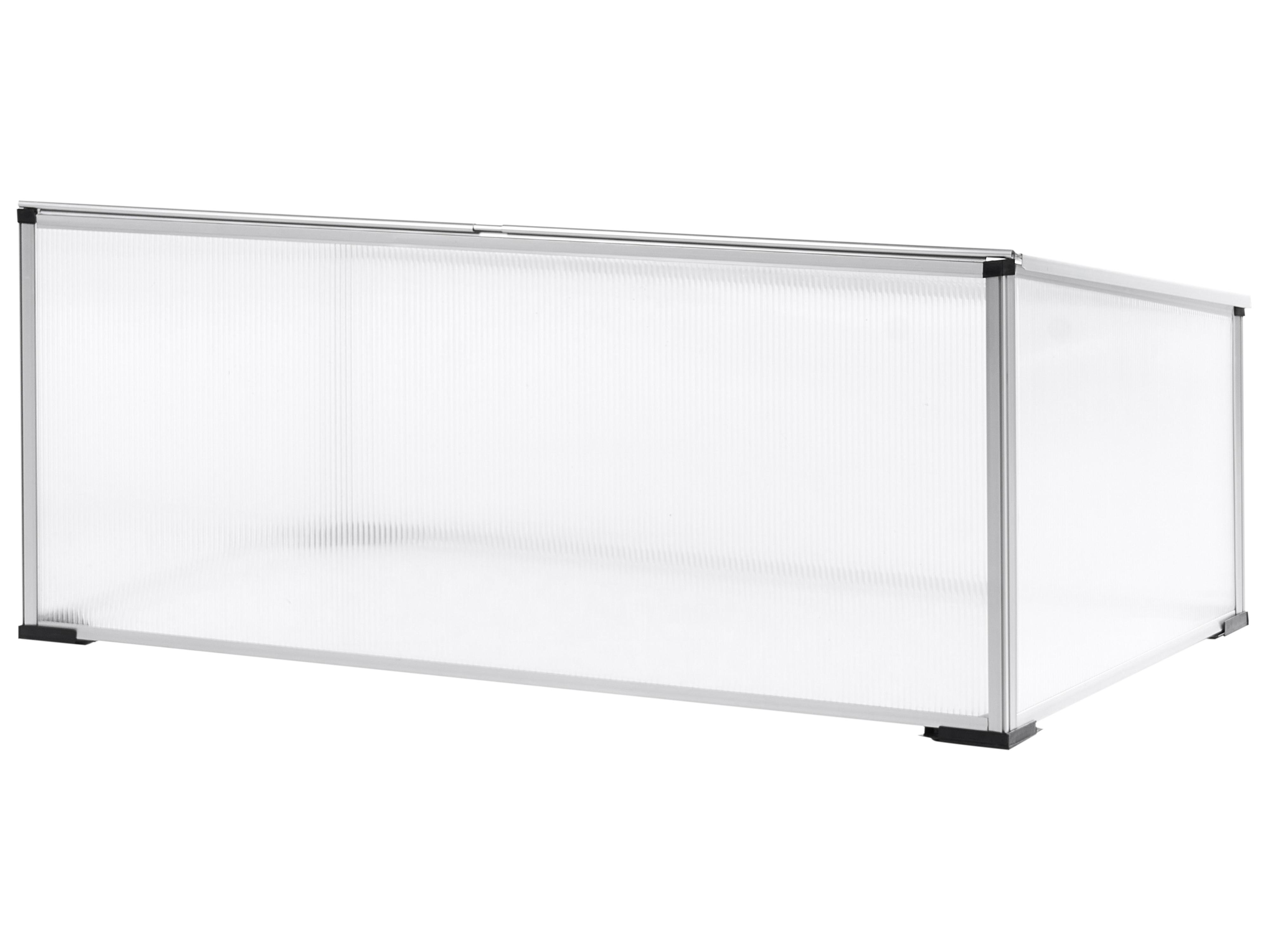 Tuinkas SERIFOS Zilver 60 cm