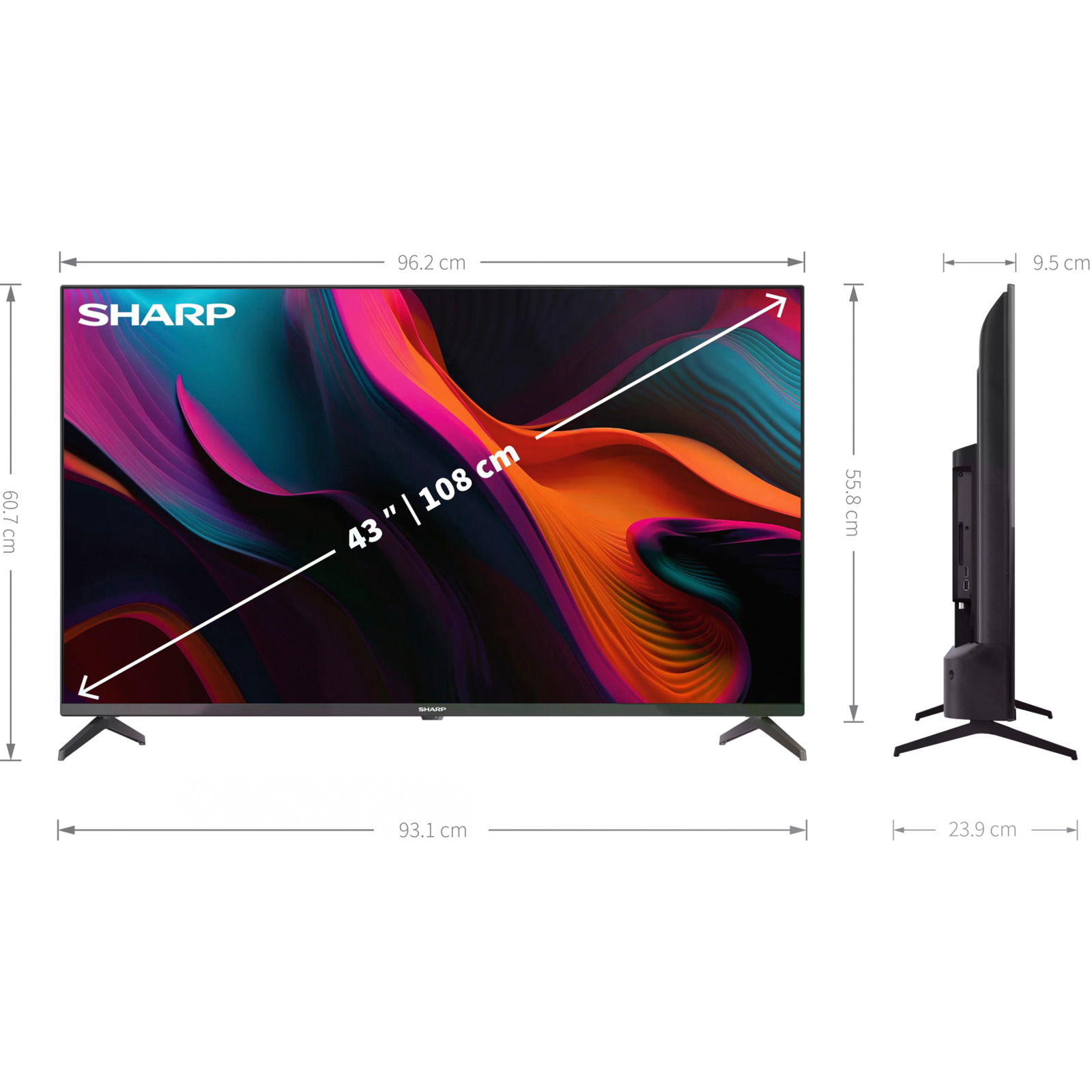 Sharp 43 '' TV LED-LCD 43GL4260E