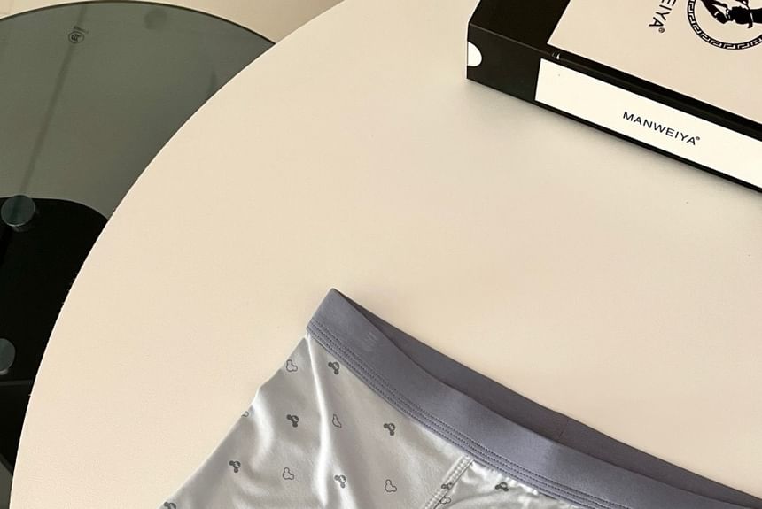 Yunlela - Set van 3: Boxershorts met hartjesprint