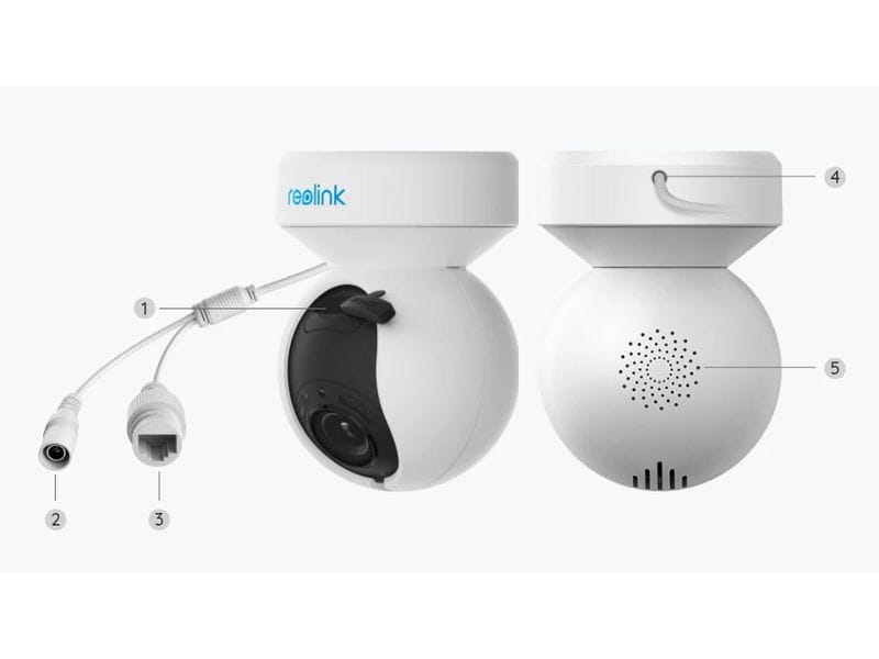 Reolink Netzwerkkamera E560 4K Smarte 4K 8MP PTZ Wi-Fi 6 Kamera mit Auto-Tracking