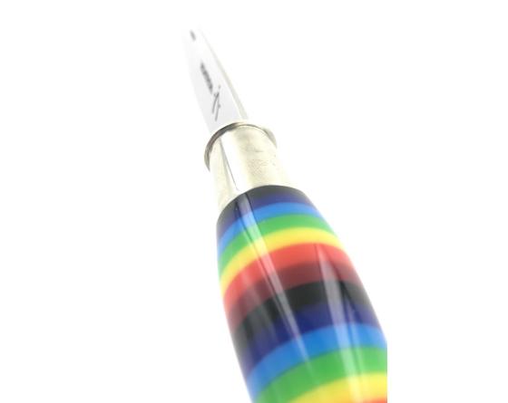 Nontron Virole n° 25 - Sabot - Manche Arc en Ciel Couteaux de Poche par Nontron