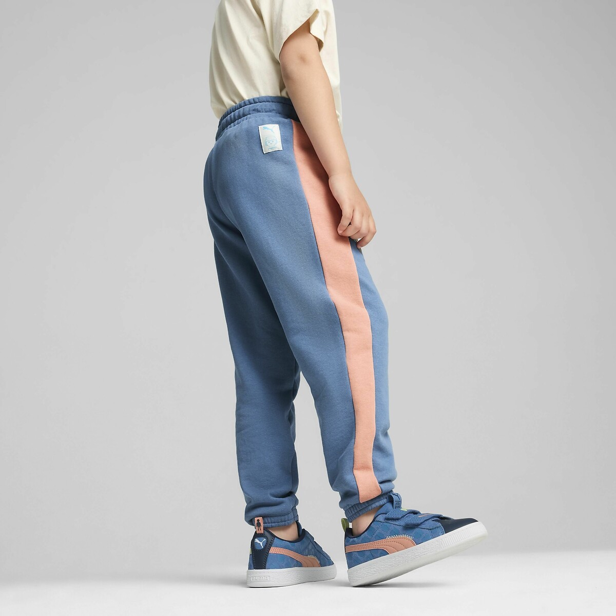 PUMA<br>Calças de moletom achatadas