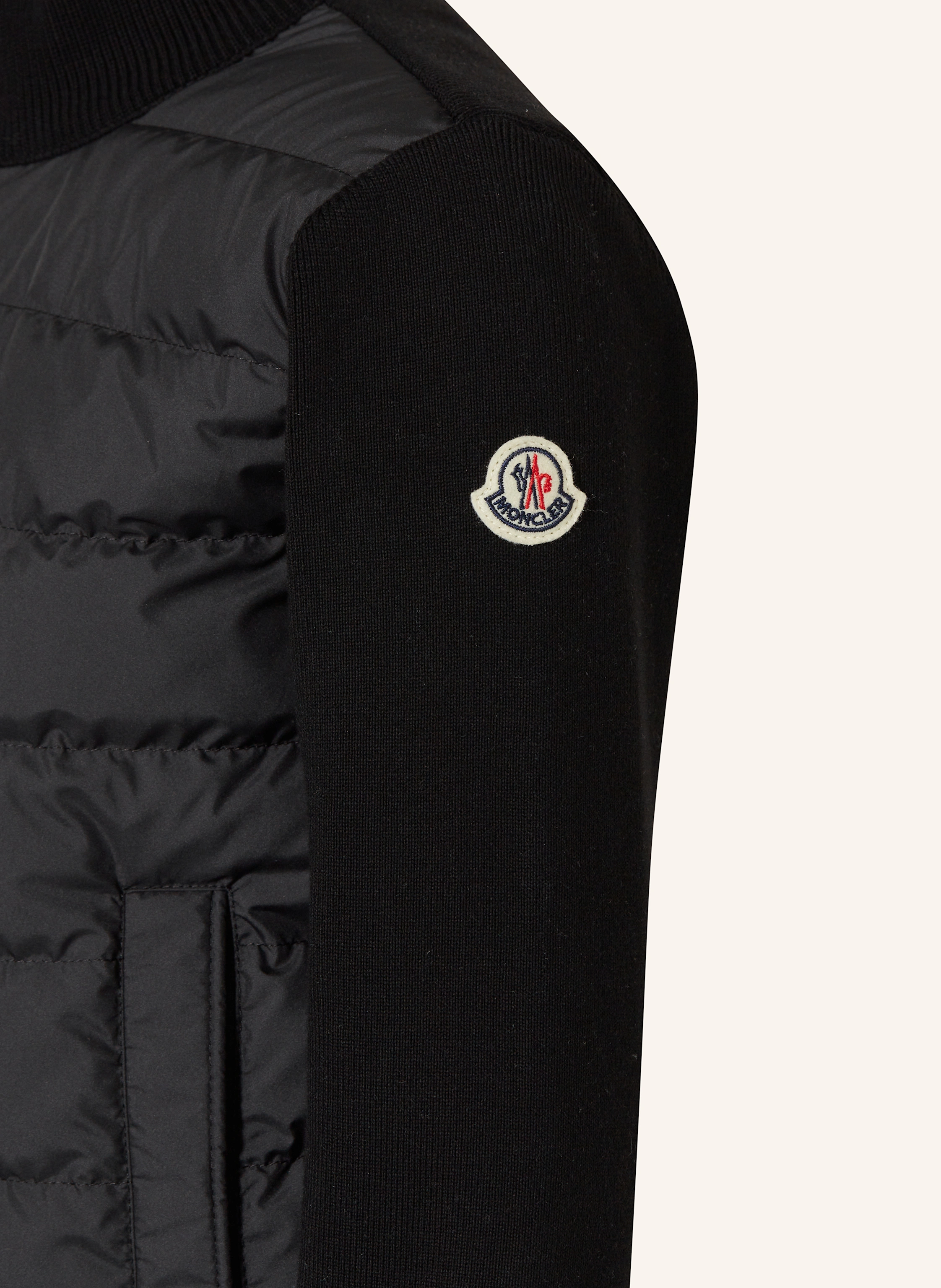 MONCLER enfant Blouson im Materialmix