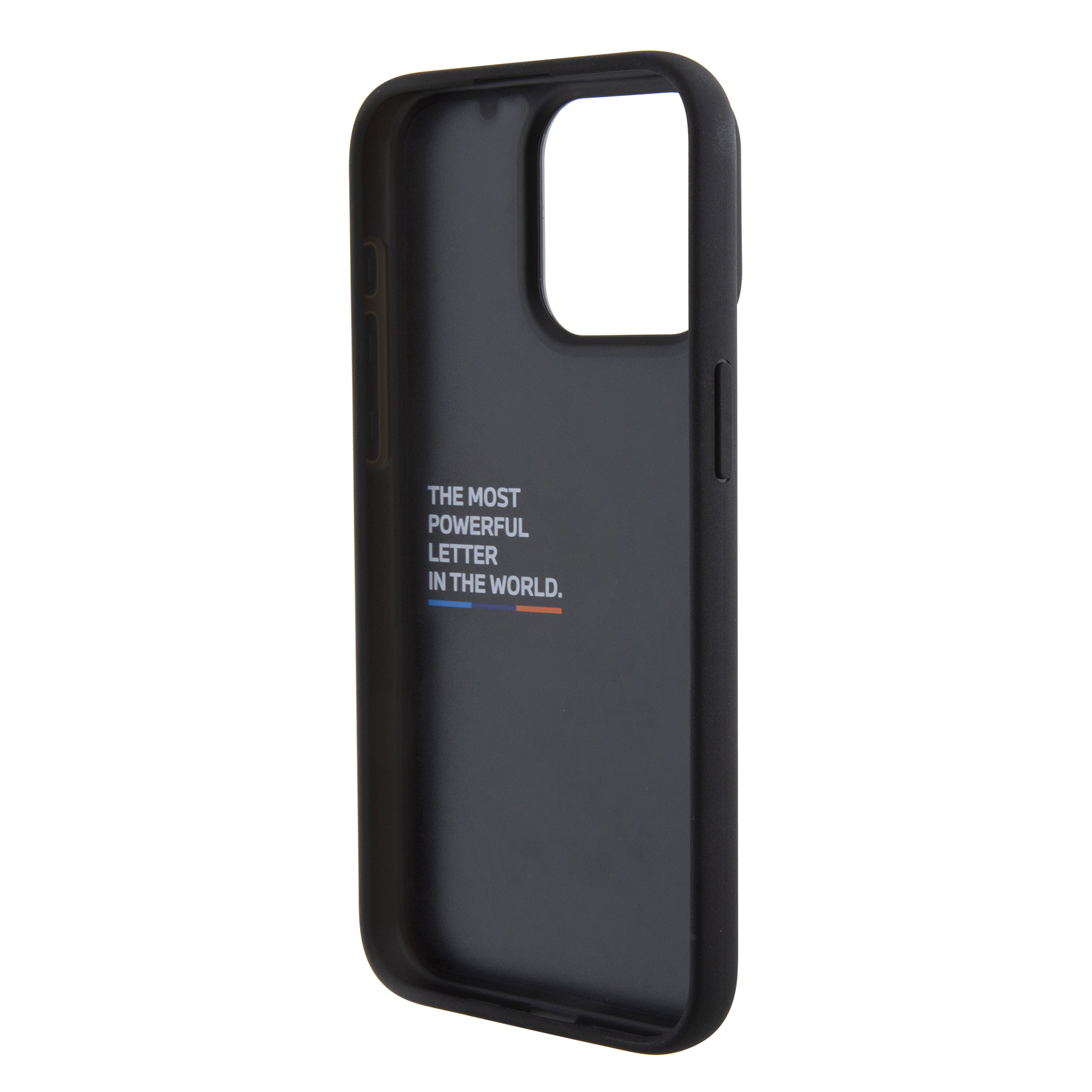 iPhone 15 Pro Max Leder Hardcase Hülle Quilted Tricolor (BMHCP15X22PVTK) - Schwarz