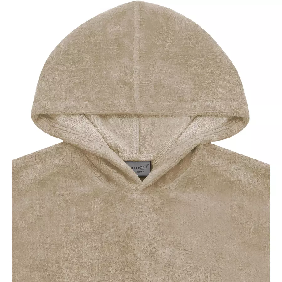 normani Kinder langarm Poncho Pichilemu Beige