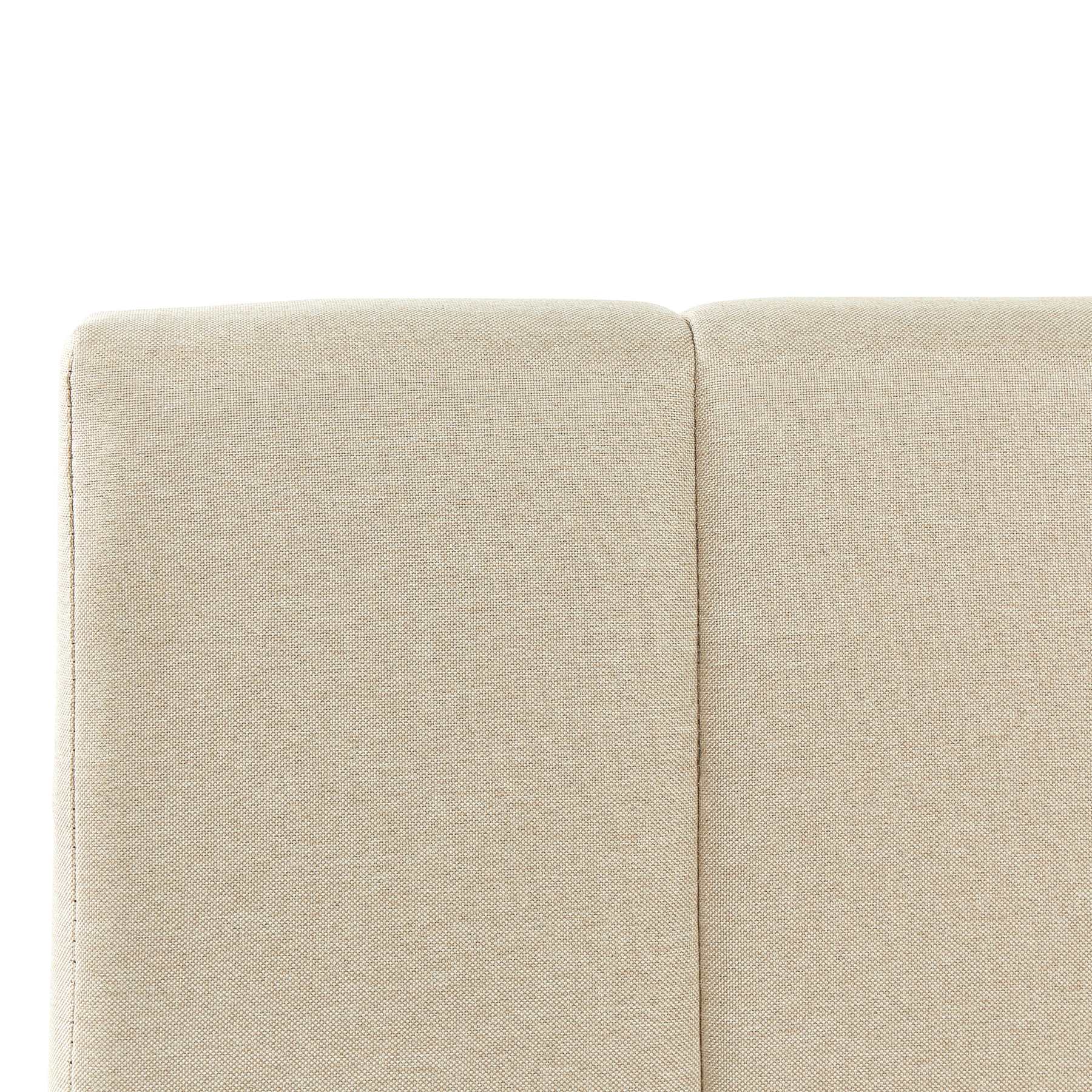Beliani-DREUX-Bed met opbergruimte-Beige-160 x 200 cm-Polyester