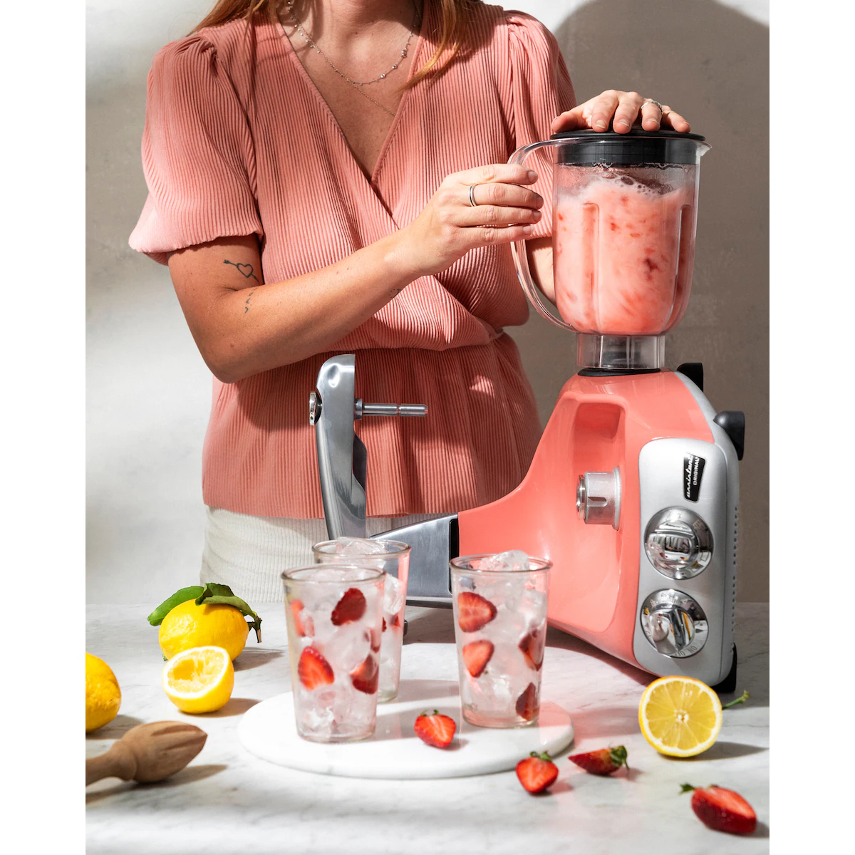 Ankarsrum Assisten Original kjøkkenmaskin AKM6230 (coral crush)