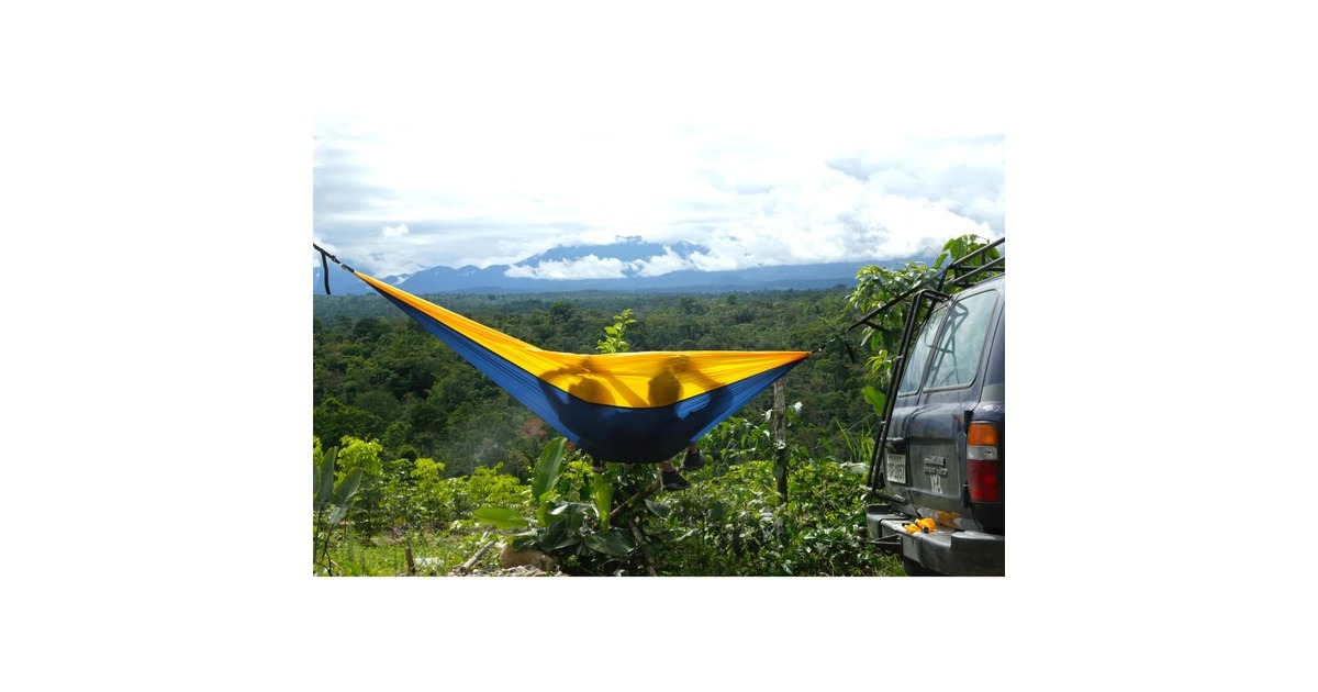 AmazonasUL Adventure XXL hangmat  (Geel/blauw)