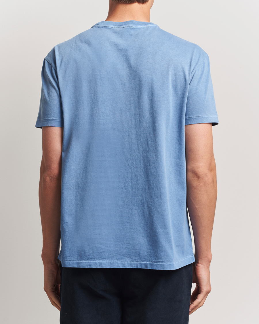 Polo Ralph Lauren Washed Classic Fit Pocket Tee Campus Blue