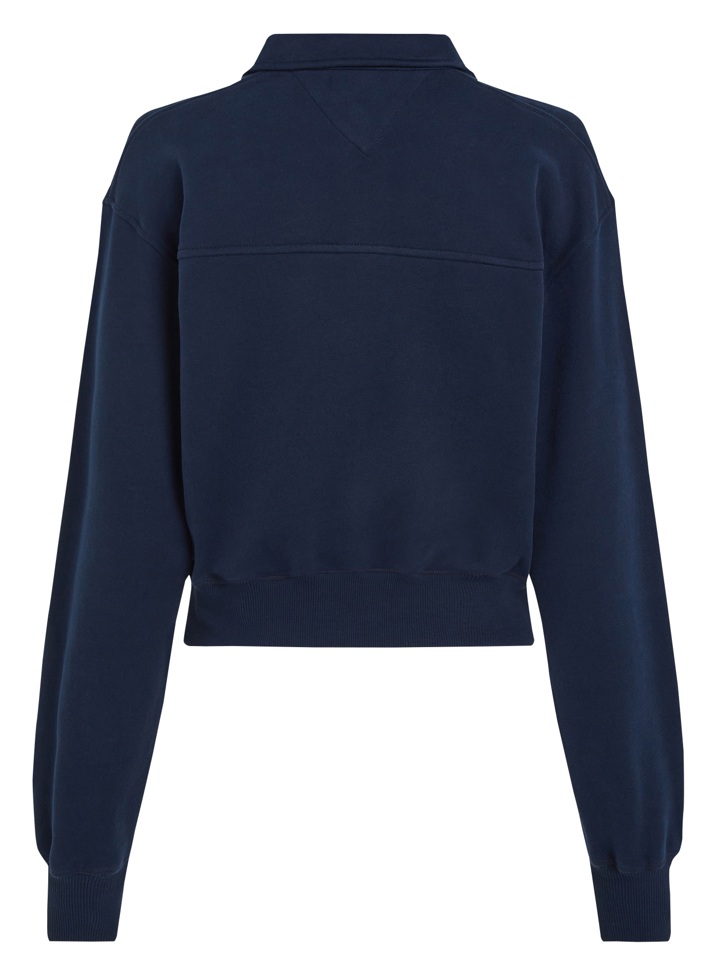 Sweat droit en coton | Bleu