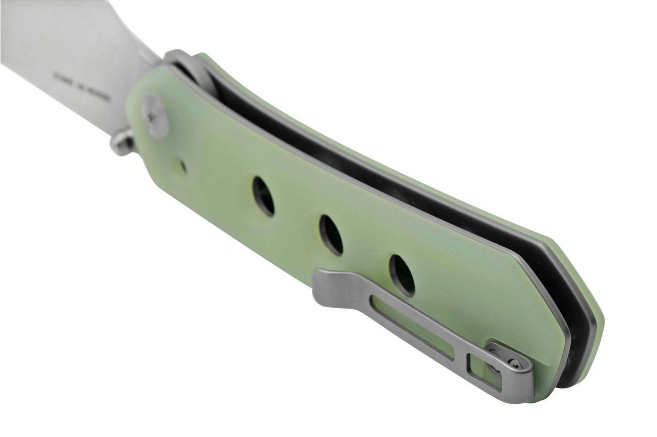 Civivi Vision FG C22036-2 Natural G10, Satin Nitro-V Blade, zakmes, Snecx Tan design