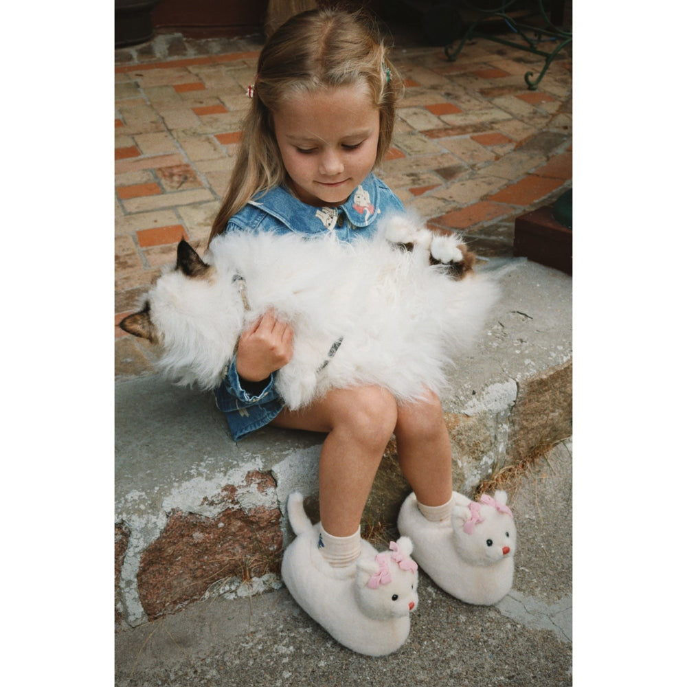 Køb Konges Sløjd Off White Kitty Footies