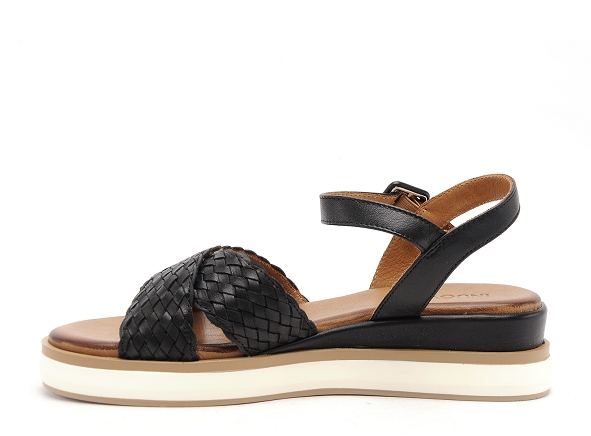 Inuovo nu pieds plats femme 113065 noir