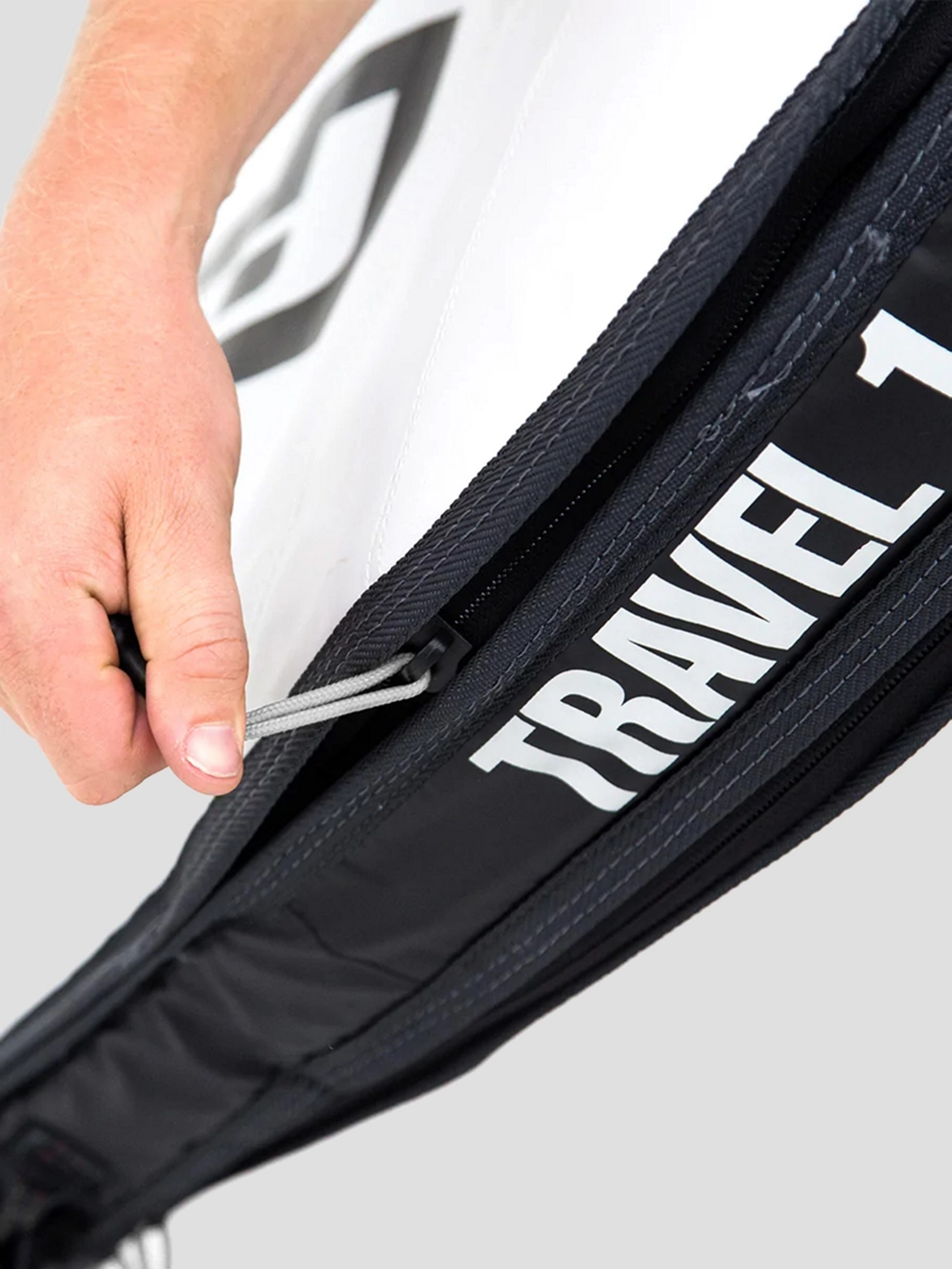 FCS Travel 1 Fun 6'7 Surfboard Bag black/grey