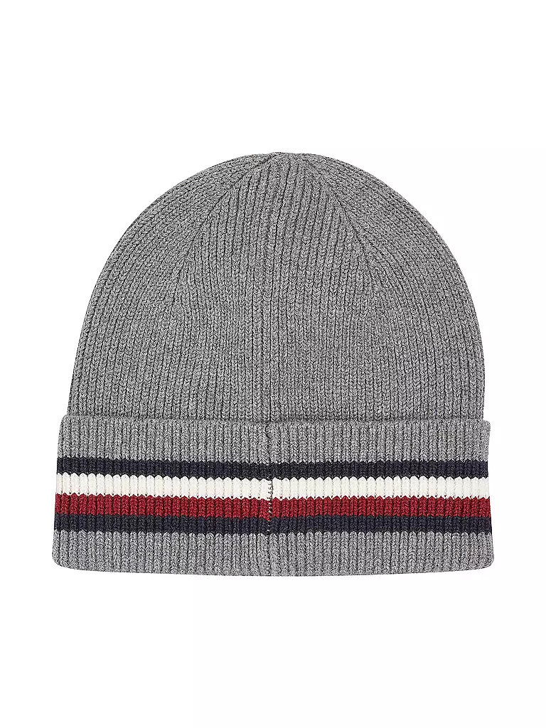 TOMMY HILFIGER Mütze - Haube grau