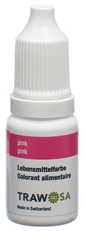 TRAWOSA Lebensmittelfarbstoff pink 10 ml