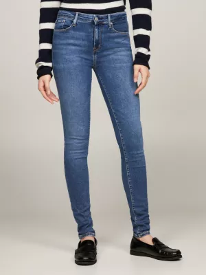 Calça jeans skinny de cintura média TH Flex