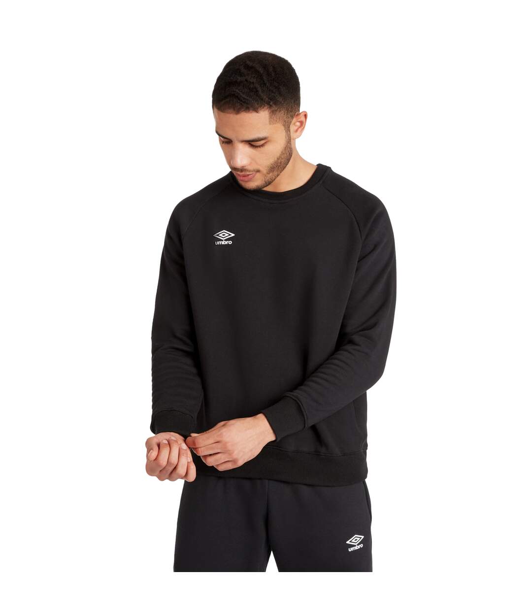 Umbro - Sweat CLUB LEISURE - Homme (Noir / Blanc) - UTUO132