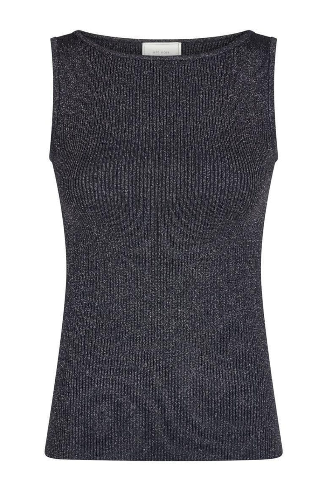 Neo Noir Talia Glitter Knit Top