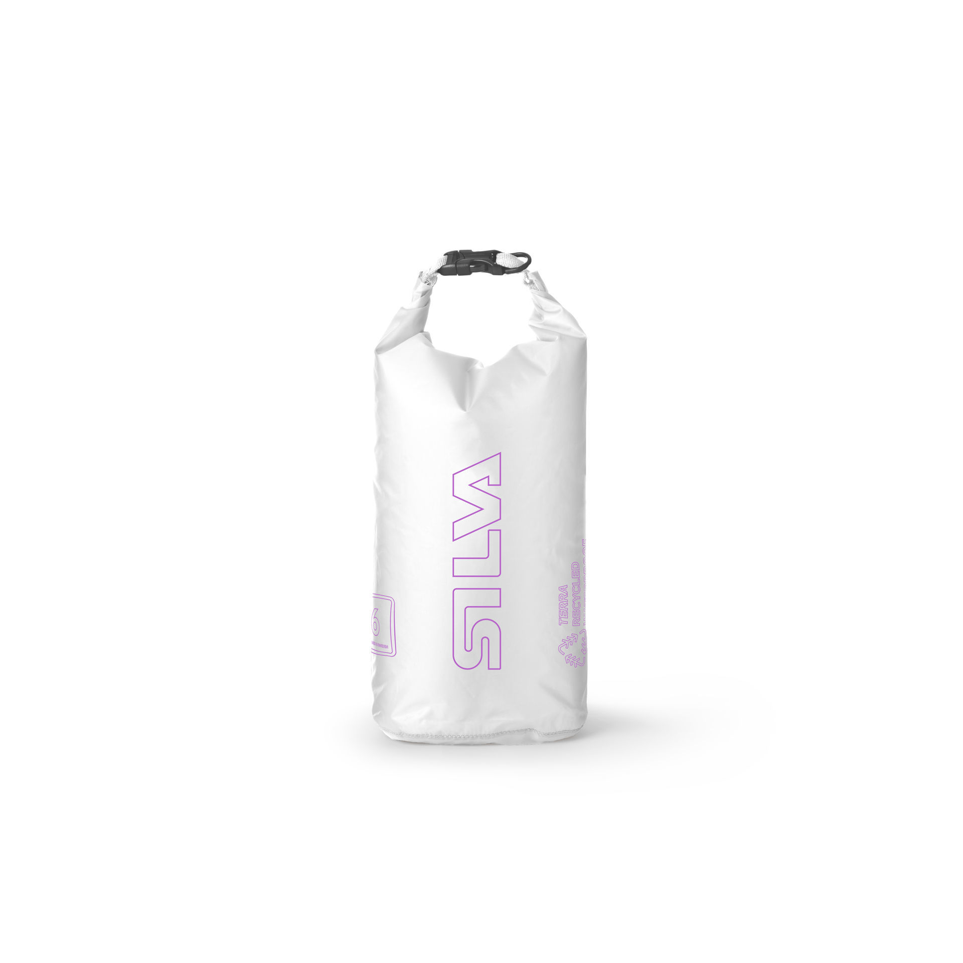 Silva Terra Dry Bag 6L Laget av lett, slitesterkt og 100% gjenvunnet materialer