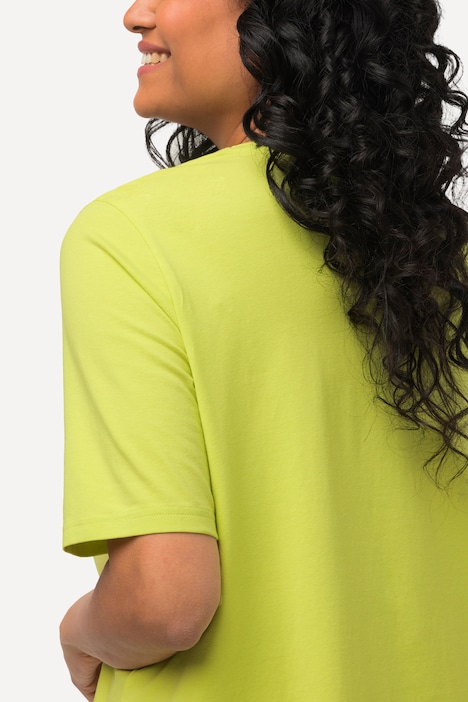 T-Shirt, A-Linie, Rundhalsausschnitt, Halbarm