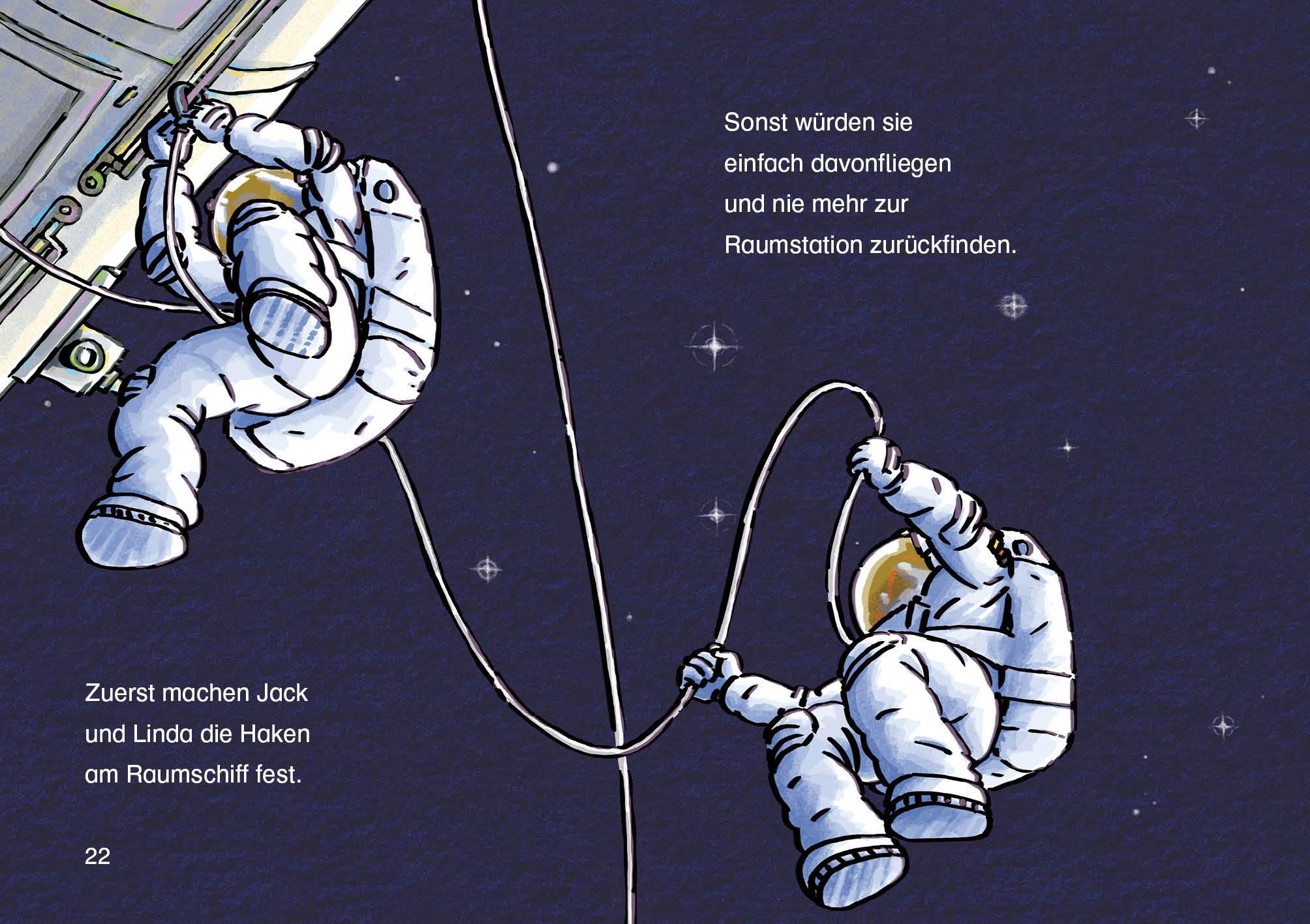 Leselöwen - Das Original / Leselöwen 1. Klasse - Alarm auf der Weltraumstation