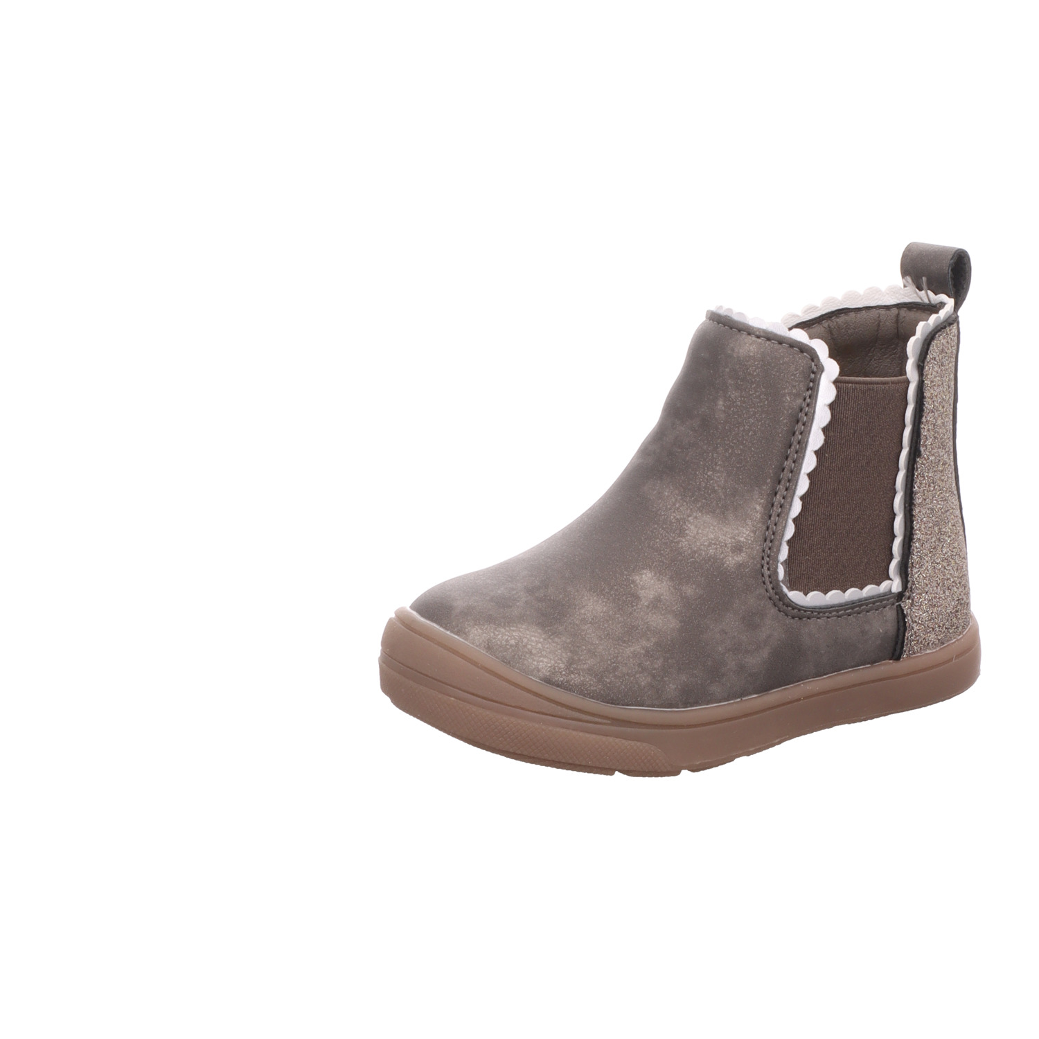 girlZ onlY kinder-Mädchen-Stiefelette gefüttert Dunkel-Braun
