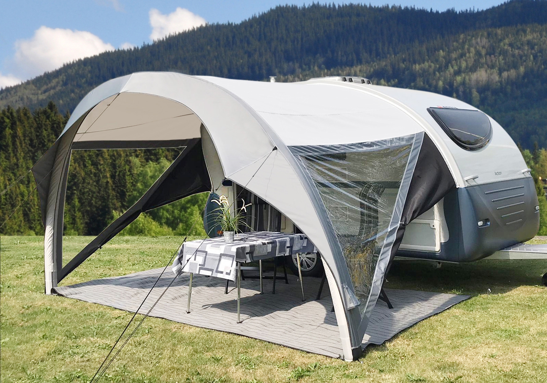 Walker Sunflexx aufblasbares Sonnensegel für Adria Action 391