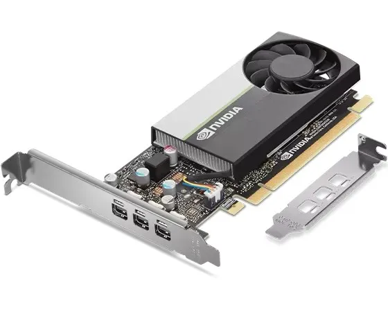 NVIDIA T400 - Grafikkort - T400 - 4 GB GDDR6 - PCIe 3.0 x16 - 3 x Mini DisplayPort - for ThinkStation P3; P3 Ultra; P340; P350; P358; P520; P620; P720; P920