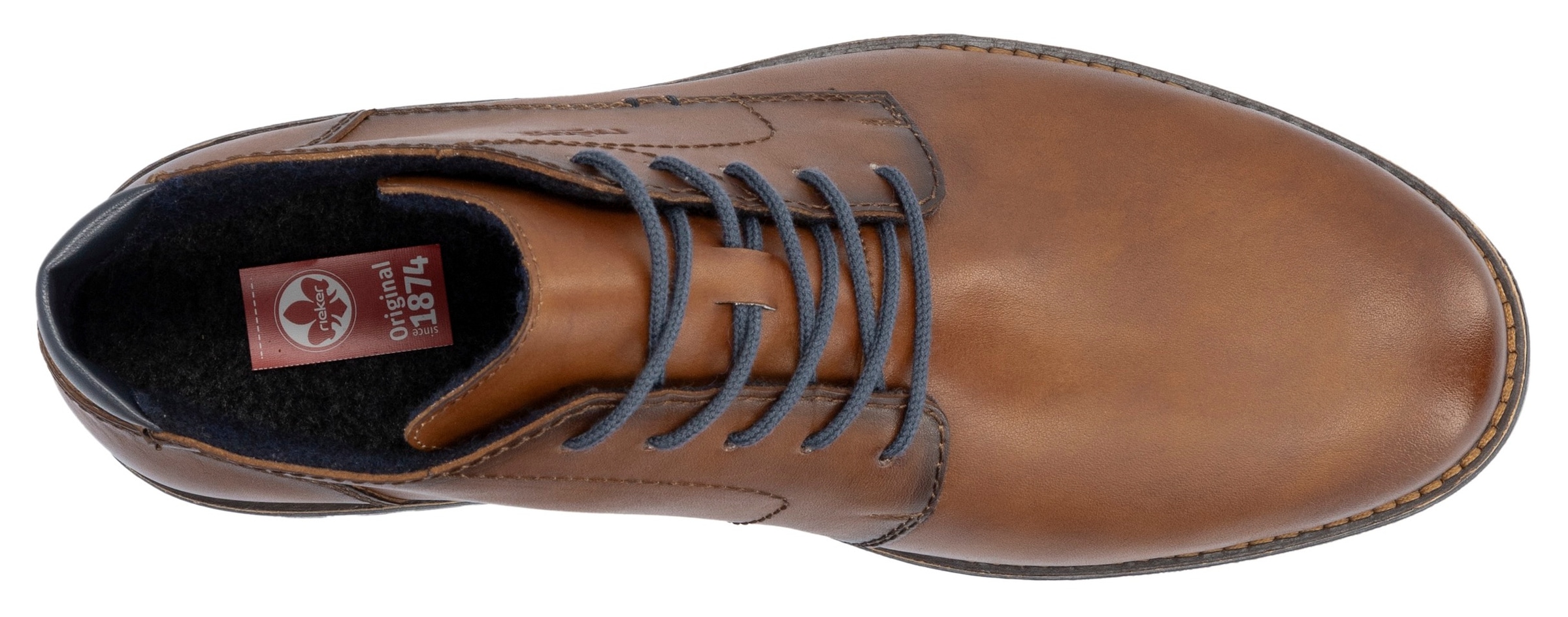 Rieker Schnürstiefelette  , Business-Stiefelette, Schnürboots mit weicher Innensohle