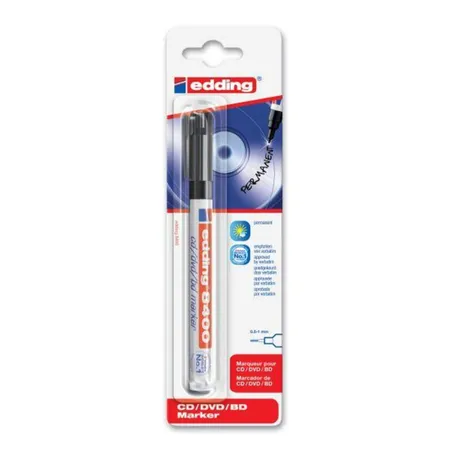 edding 8400 CD/DVD/BD marker, schwarz