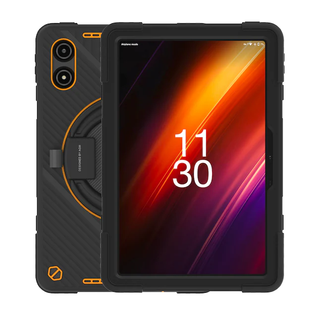 AGM by Beafon Tablet »AGM P2 Tablet Active Rugged 8 + 256 GB« (27,7 cm / 10,9 ″) Android 256 GB WUXGA 4G (LTE) IP68/IP69K/MIL-STD-810H, 360°-Ring als Ständer oder zum Tragen)
