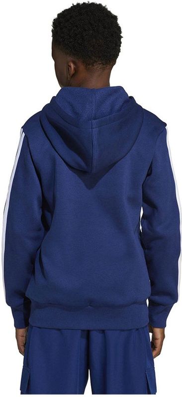 adidas - Sportswear Essentials - Ritshoodie - Blauw - Kinderen - 164