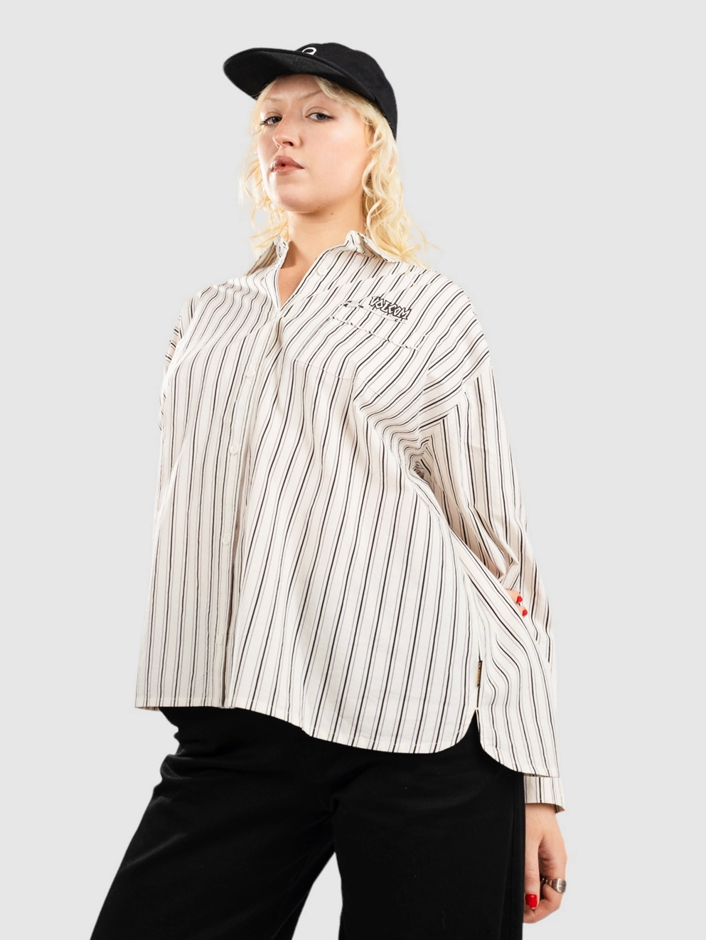 Volcom Fa Nando Von Arb Shirt vintage white