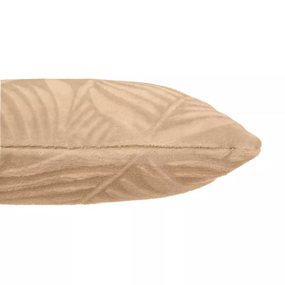 Coussin carré (40 cm) Zoa Jaune ocre