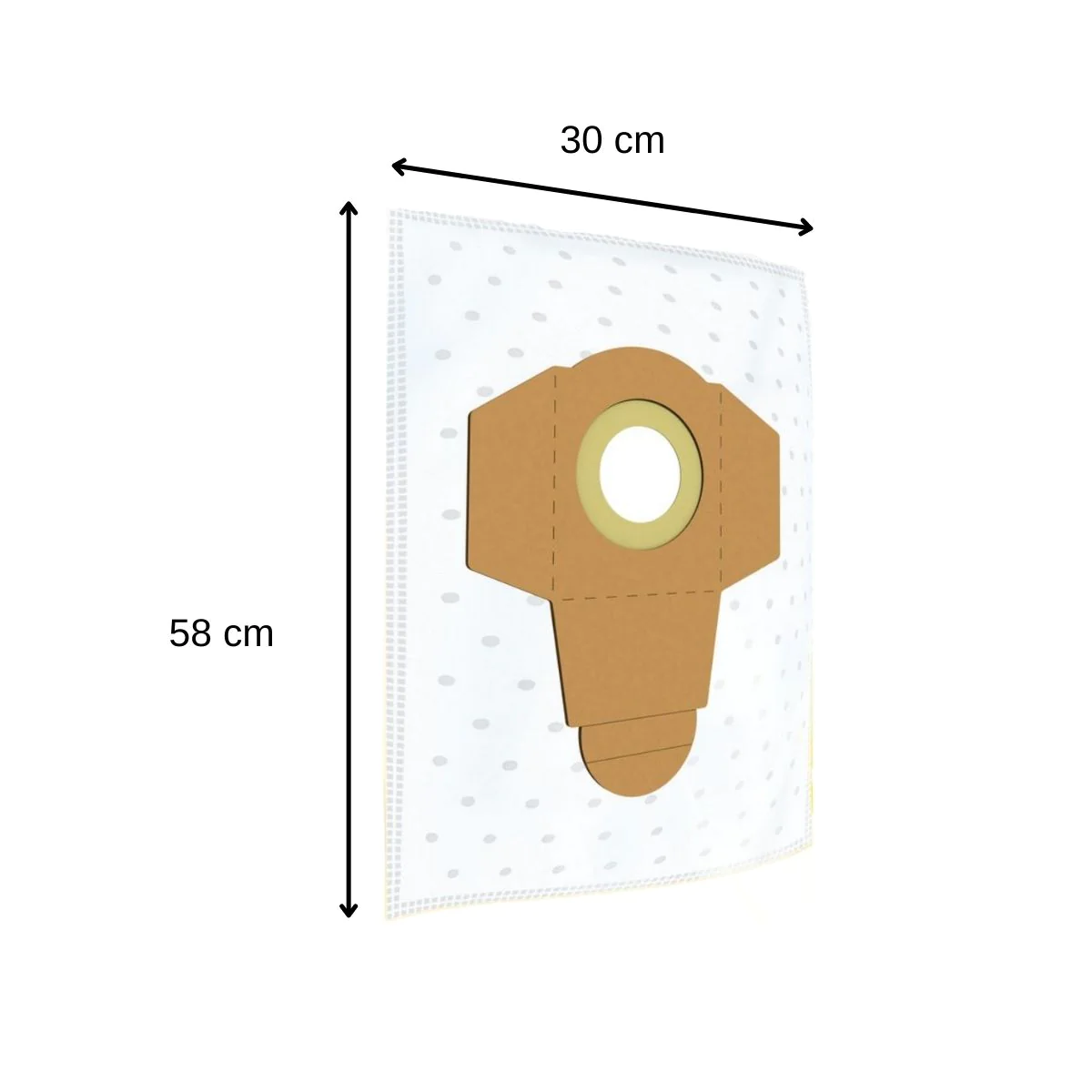 Lot de 4 packs de 2 sacs aspirateur 64012 Bluesky et Gisowatt Premium