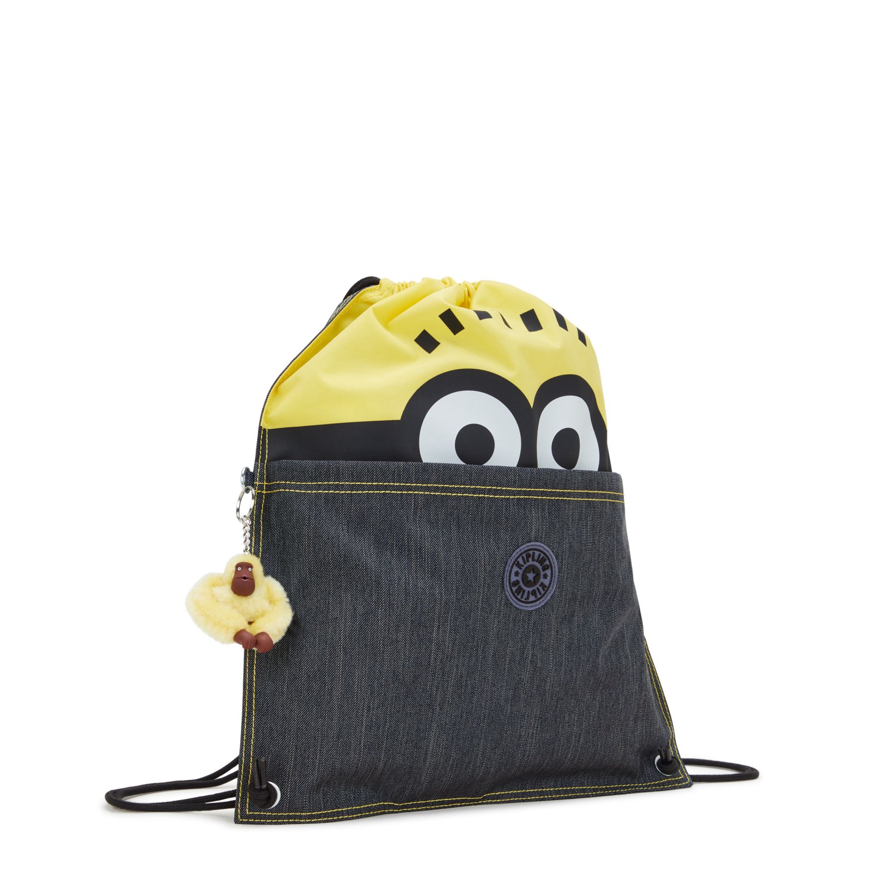 SUPERTABOO Sac à dos Minions Supertaboo avec cordon de serrage - Minion Jeans Block